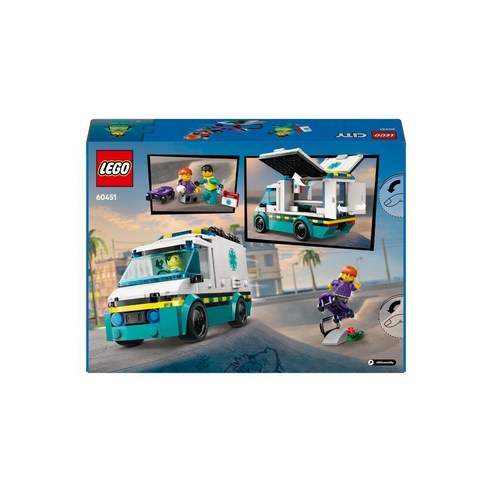 레고 시티 응급 구급차 60451 이미지 2