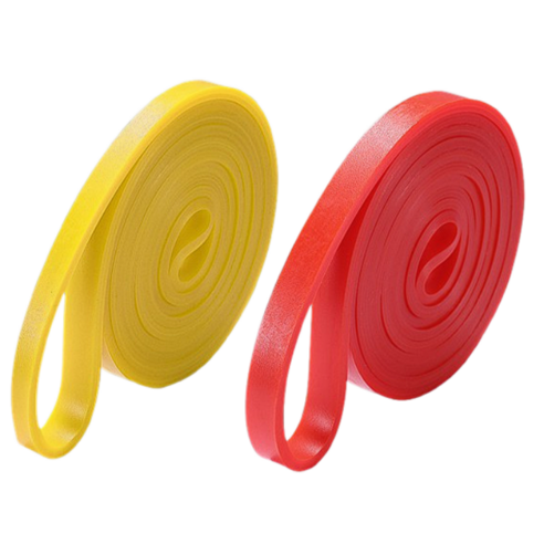 벨르 턱걸이 풀업밴드 운동 저항 밴드 홈트 근력 강화 스트레칭, Yellow+Red(1+2단계), 1개