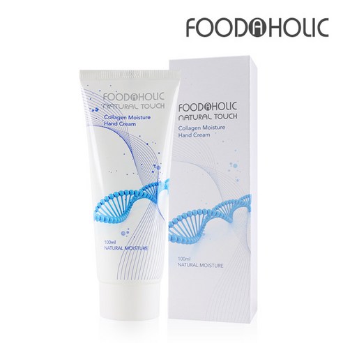 푸드어홀릭 콜라겐 모이스처 핸드크림, 100ml, 8개