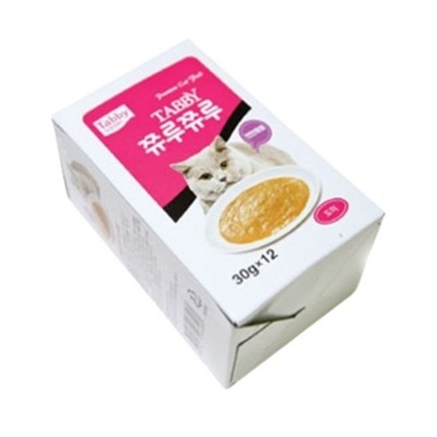 고양이간식 짜먹는 습식 파우치 맛있는 악마의간식 고양이파우치, 도미, 30g, 1개
