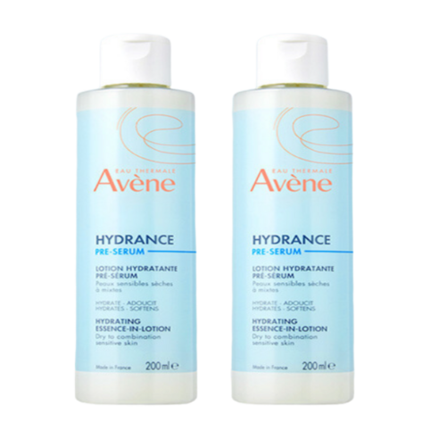 아벤느 이드랑스 온천수 수분 부스팅 에센스 인 로션 200ml + 딥 모이스트 로션 25ml 세트, 2세트