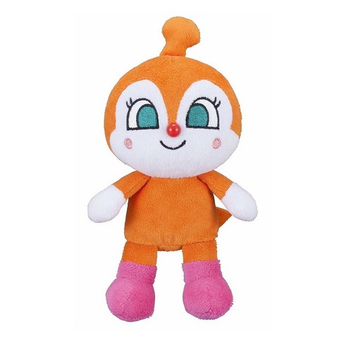 일본 호빵맨 캐릭터 미니 봉제인형, 1개, 짤랑이, 18cm