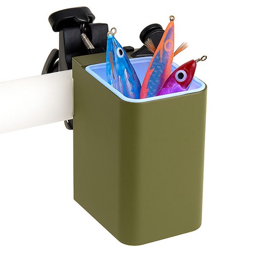 MJ피닉스 충전식 UV LED 축광기 USB-C타입 선상 태클박스 장착 에기축광기 카키 × 카키 × 1개, 카키 × 카키 × 1개 섬네일