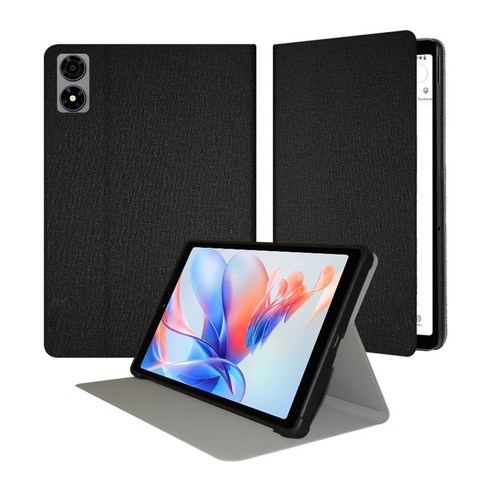 ALLDOCUBE iplay 70 mini Pro 패브릭 북커버 케이스, 차콜블랙, 1개