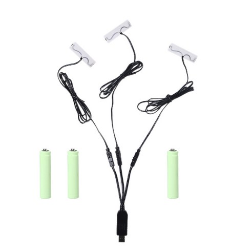 AA 배터리 용 USB 전원 공급 장치 1 ~ 3 교체 1-4pcs AA 배터리 제거기, 02 3V