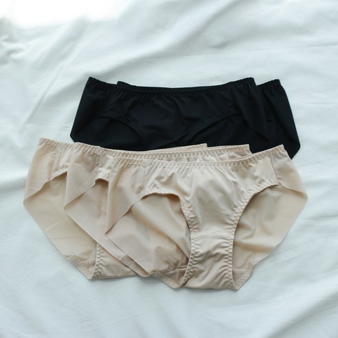 [하성민기업] 데일리 노라인 헴팬티 5매입 기본 삼각 여성팬티 햄팬티