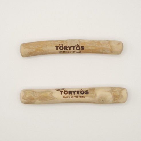 토리토스 커피우드스틱 XXS 소형견용 퍼피용 얇은 1cm 두께 이갈이 장난감 커피츄 이미지 2