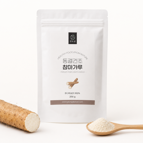 [정도원팜] 속편한 뮤신 동결건조 마가루 200g (1봉) 국내산100%... 맛있게 먹은 솔직 후기 썸네일