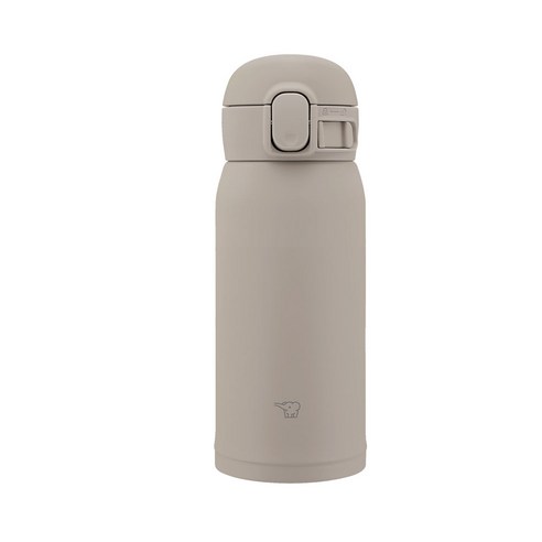 조지루시 심리스리드 원터치 텀블러 SM-WS, 그레이 HM, 360ml, 1개