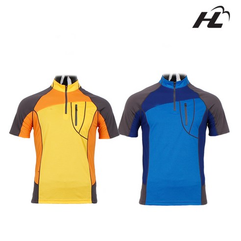 HALLA SPORT 남성 피스트 티셔츠
