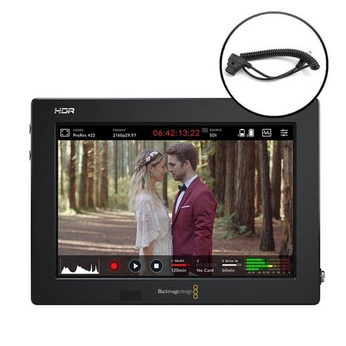 BlackmagicDesign Video Assist 7" 12G HDR (D-TAP 케이블 포함) / 블랙매직디자인 비디오 어시스트 모니터 7인치 12G