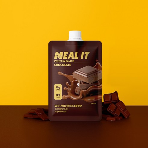 밀잇 단백질 쉐이크 초코맛 40g, 7개 이미지 2