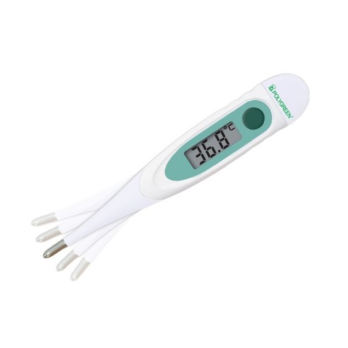 겨드랑이체온계 액와체온계 수은 대용 약국 신생아 아기 강아지, 플랙서블팁-60초, 1개