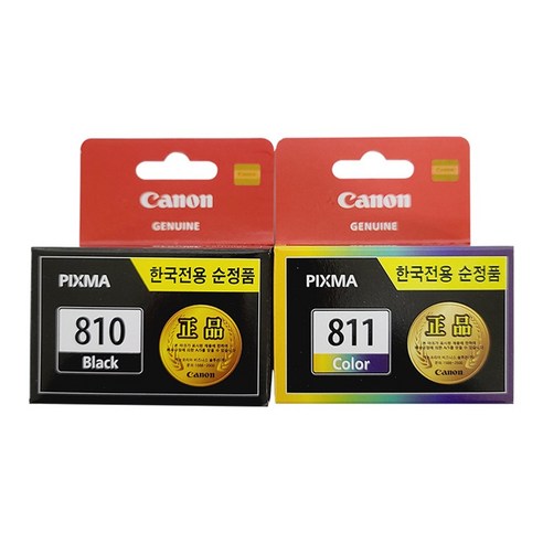 캐논정품잉크 PG-810+CL-811 MP287 MP276 MX366 세트 - 잉크 | 쿠팡
