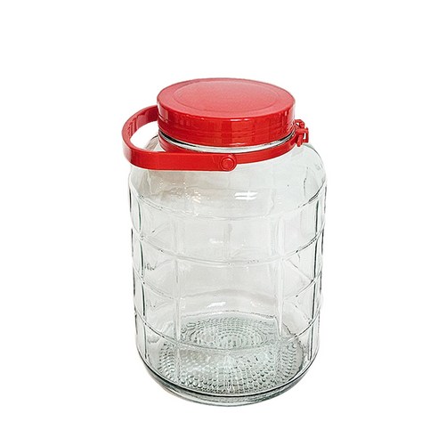 담금주 유리병 과실주병 매실병 매실통 3리터 5리터 10리터, 1개, 5L