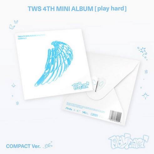 [포켓더스타]투어스 미니 4집 앨범 play hard TWS 컴팩트(특전 도무송 증정)