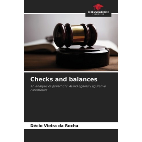 (영문도서)Checks and balances Paperback, Our Knowledge Publishing, English, 9786209452284