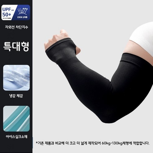 쿨토시 3개 플러스 사이즈 손등형 숑숑마녀, 블랙