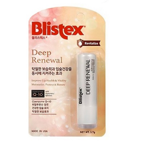 블리스텍스 딥 리뉴얼 립밤, 3.7g, 2개