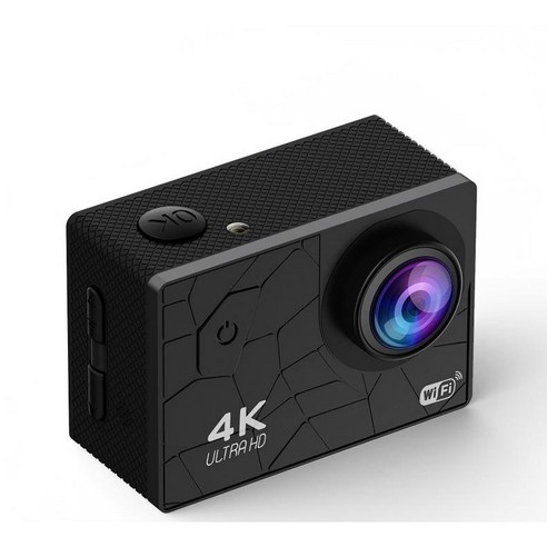 PYHO 2.0인치 IPS 고화질 모션 카메라 와이파이 디지털 카메라 야외 잠수 DV 손떨림 방지 및 방수 WIFI, 블랙