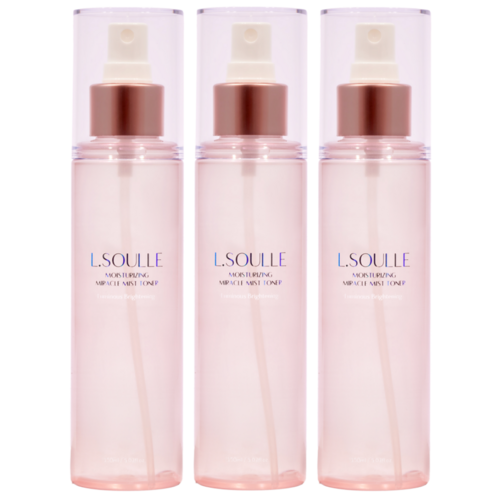 엘솔레 단 1회 사용 피부 진정 118%개선 임상 아이돌 승무원 미스트, 150ml, 3개