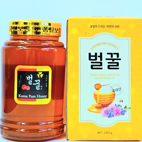 지리산 산청 자연산 야생잡화꽃 사양벌꿀 2.4kg, 1개 이미지 4