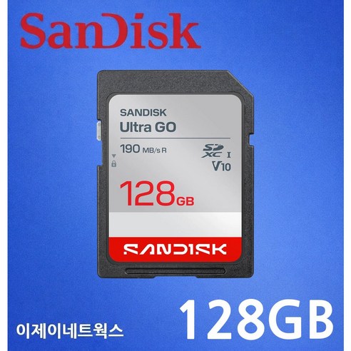 샌디스크 울트라 GO SD카드 SDSDUGN, 1개, 128GB