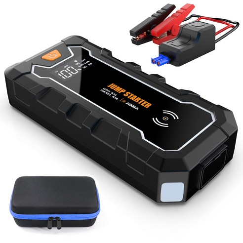 풀라로스 보조배터리 긴급시동 점프스타터+스마트 점프 케이블+ 파우치백 2... 실사용 후기 | 효과 있을까? 썸네일