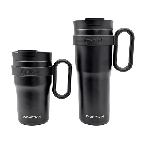 타이탄 텀블러 대용량 304스텐 빨대 보온보냉 콜드컵, 1개, 1160ml, 블랙