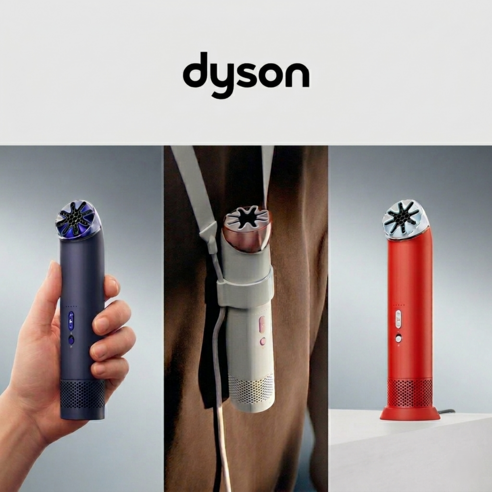 Dyson HushJet Mini 다이슨 허쉬젯 미니 쿨 휴대용 냉각 선풍기 미니팬, 641012-01, 18cm
