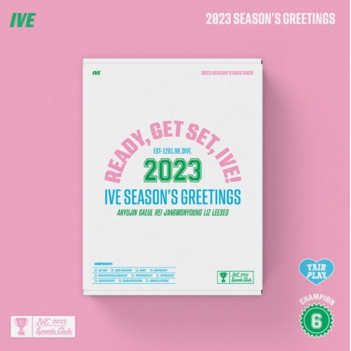 아이브 - 2023 시즌 그리팅 [READY GET SET IVE!] SEASON'S GREETINGS, %, $