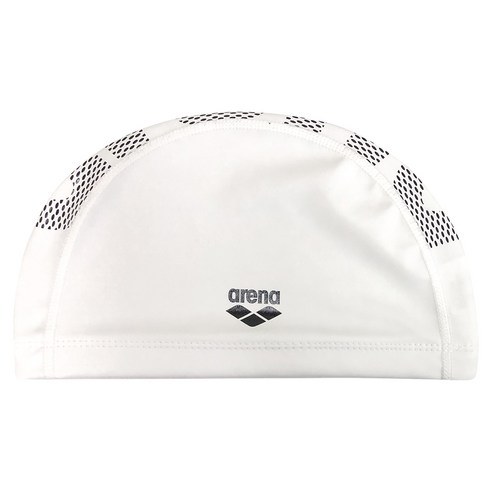 아레나 남녀공용 도트 이지핏 실리 코팅 수모 A5AC1AL02, WHITE, 1개