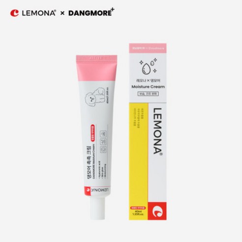 댕모어 레모나 반려동물 촉촉 크림, 1개, 40ml