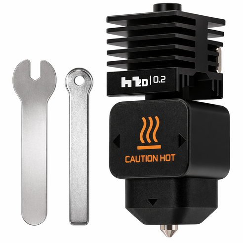 Lay1 뱀부랩 3D프린터 호환 경화강 노즐, 0.4mm, H2D/H2S