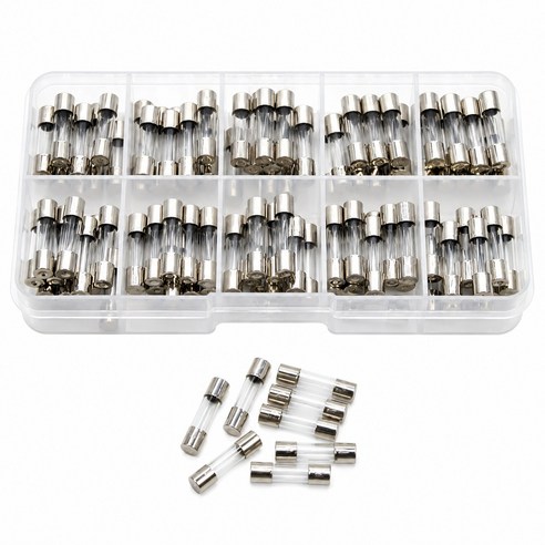 0.2A-20A 250V 유리관휴즈5X20mm10종100개, 1개