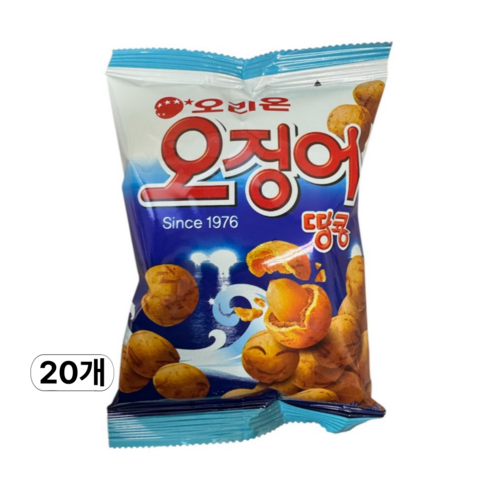 오징어땅콩, 98g, 20개