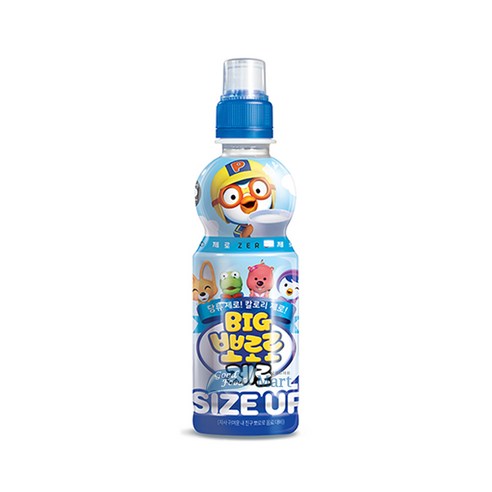 팔도 빅뽀로로 제로 밀크맛, 360ml, 24개