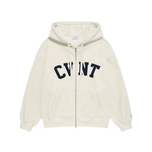 COVERNAT 커버낫 CVNT 플리스 오버핏 후디 집업 아이보리 CO2403JK18IV 981363 - 점퍼 | 쿠팡