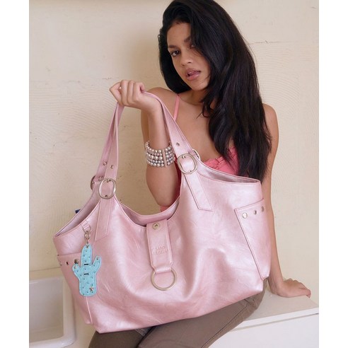 샌드뮤지엄 SAND MUSEUM HOWDY BAG Pearl Pink