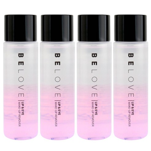 비러브 립앤아이 메이크업 리무버 110ml 4개 솔직 후기 | 피부 타입별 분석 썸네일