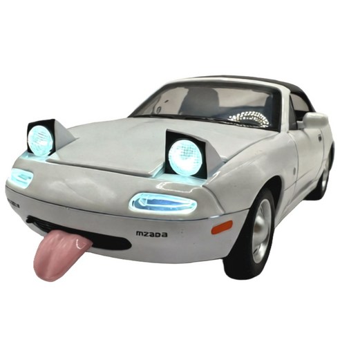 마쓰다 MX-5 미아타 1세대 메롱카 1:24다이캐스트, 1개, 화이트