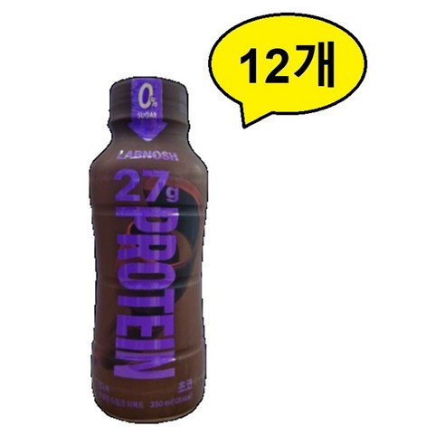 랩노쉬 프로틴 드링크 퍼펙트 초코 350ml, 12개 이미지