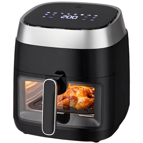 저소음 에어프라이어 8L 시각화...