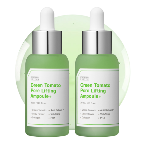 성분에디터 그린토마토 수분 히알루론산 모공 감소 앰플, 60ml, 1세트