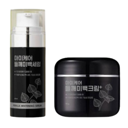 마미케어 들깨 미백 크림 50g + 세럼 50ml 2종 세트 솔직 후기 | 피부 타입별 분석 썸네일