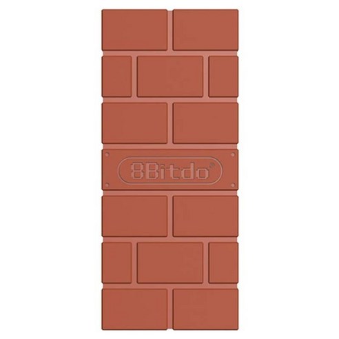 8BitDo USB 무선 수신기 2세대 83DC, 1개, 브릭 레드