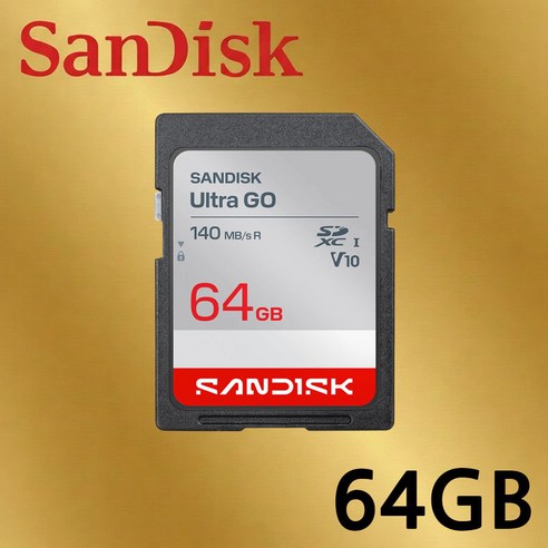 샌디스크 울트라 GO SD카드 SDSDUGN, 1개, 64GB