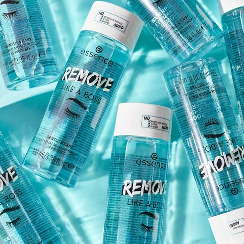 Essence 에센스 리무브 라이크어 보스 워터프루프 아이 앤 페이스 메이크-업 리무버 이미지 4