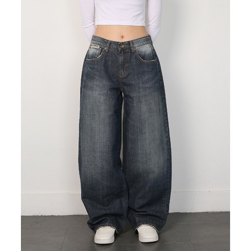 0430 팝 로우 와이드 팬츠 ootj