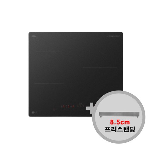 LG전자 디오스 인덕션 매트라인 무광블랙 1등급 BEI3ASMLE+8.5cm 프리스탠딩 / W, BEI3ASMLE